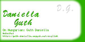 daniella guth business card